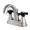 Kingston Brass KS7618PKX 4" Centerset Bathroom Faucet, Brushed Nickel KS7618PKX - alternate 1